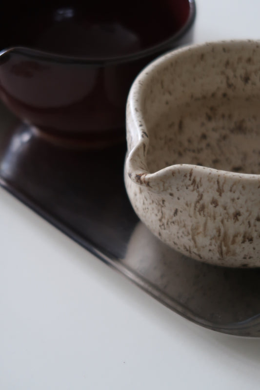 Stone Wavy Matcha Bowl