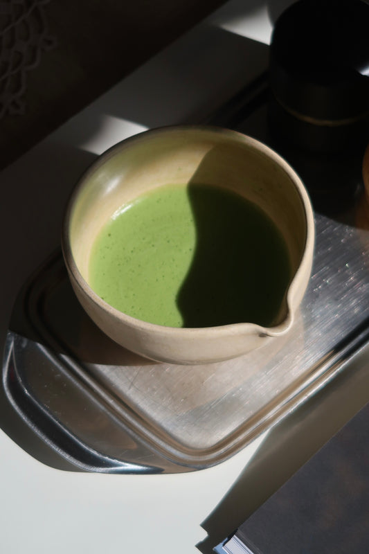 Marzipan Matcha Bowl