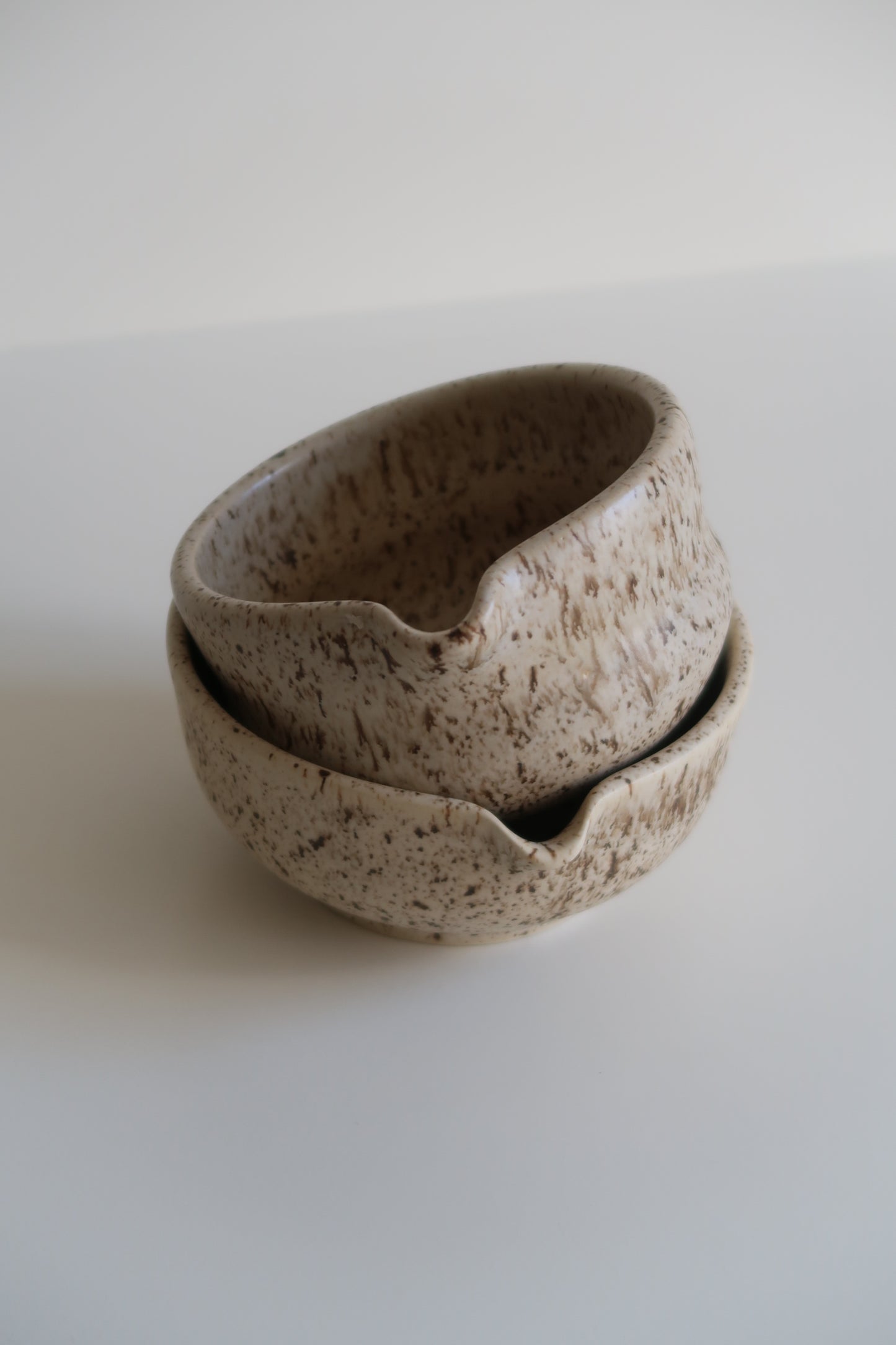 Stone Wavy Matcha Bowl