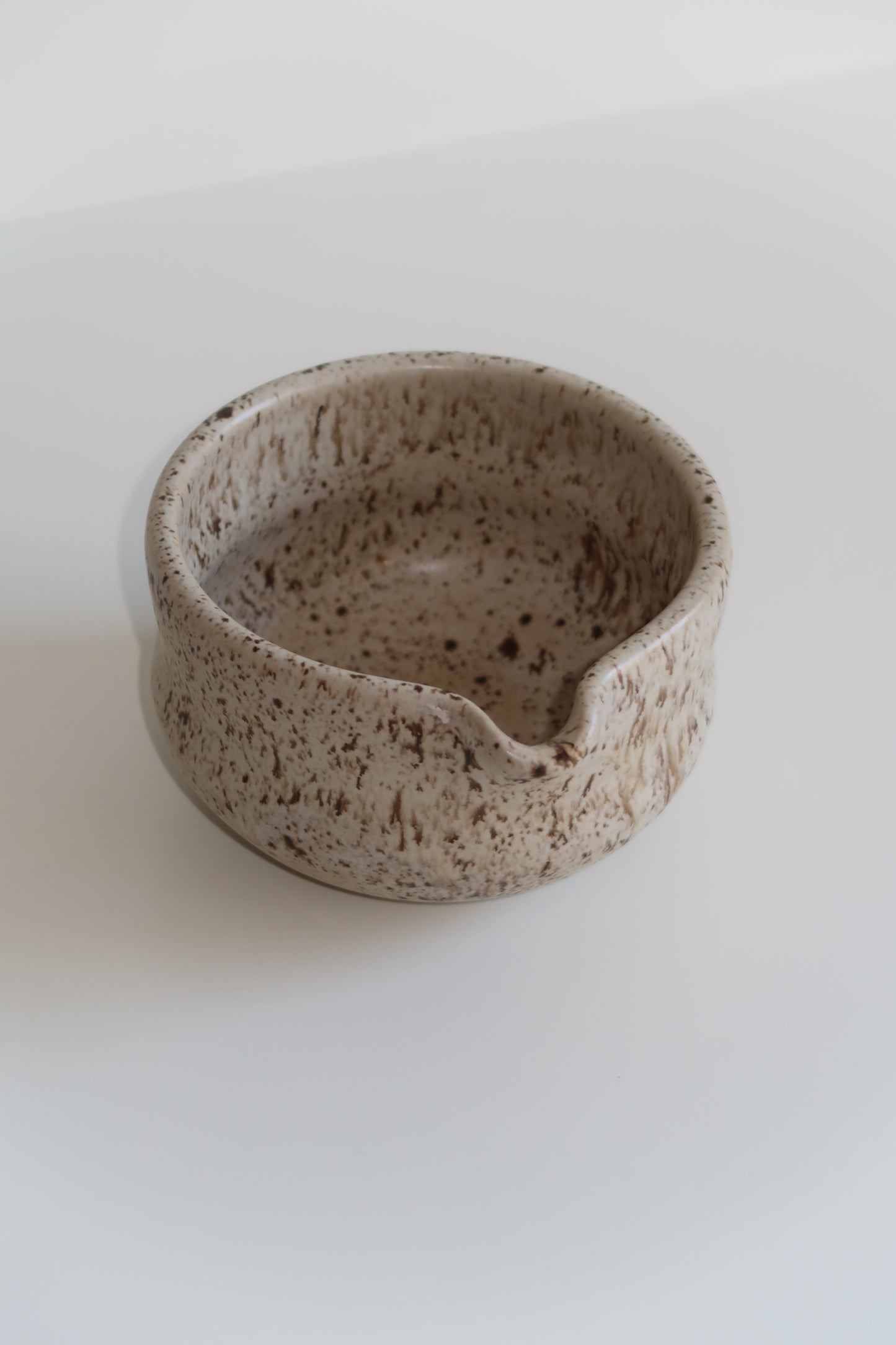 Stone Wavy Matcha Bowl