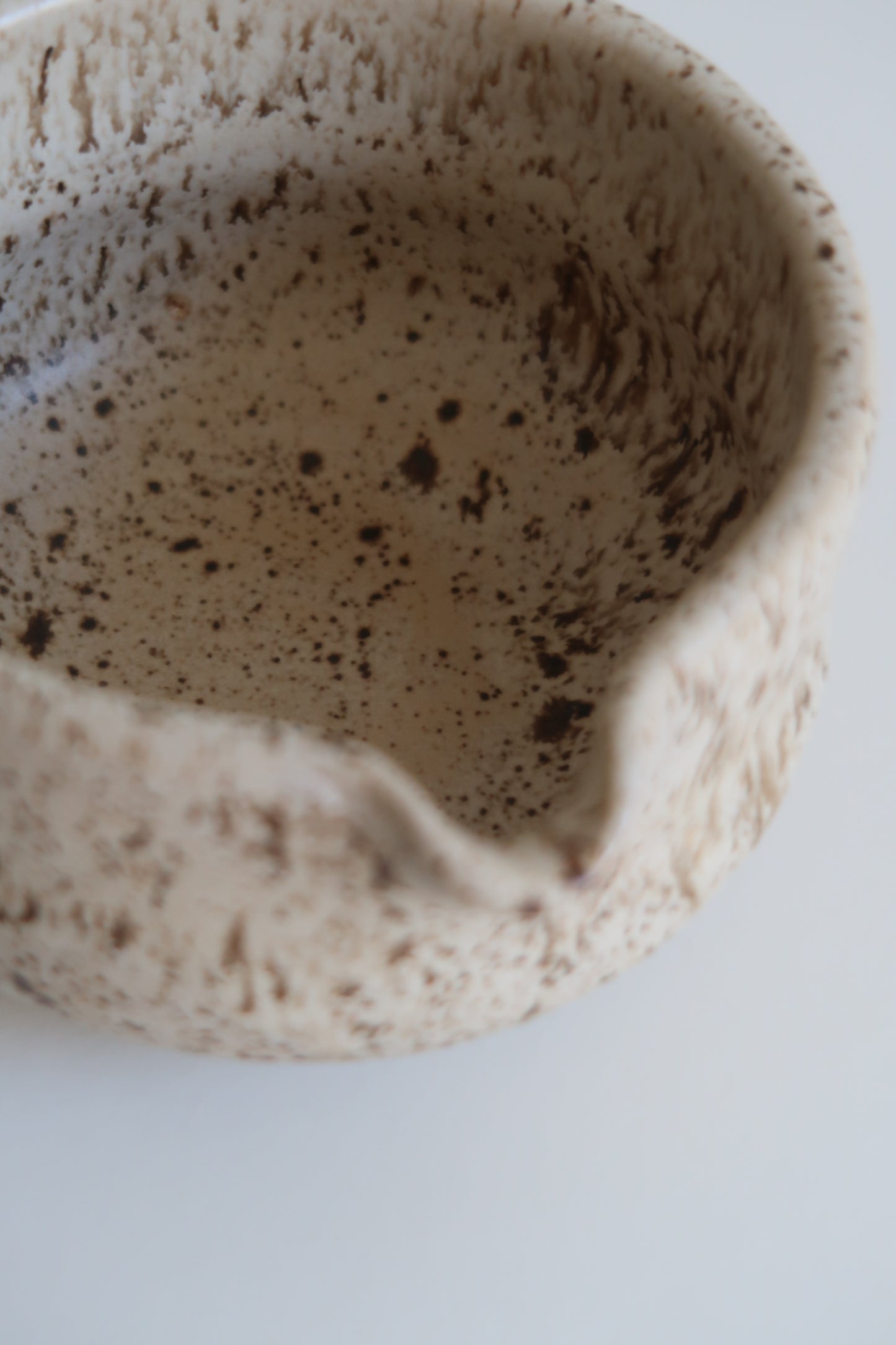 Stone Wavy Matcha Bowl